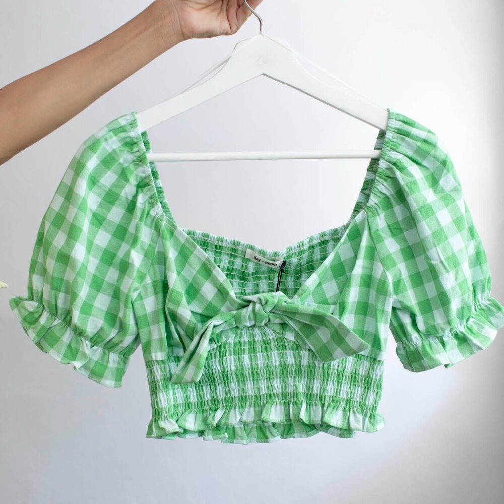NEW! Green Crop Top